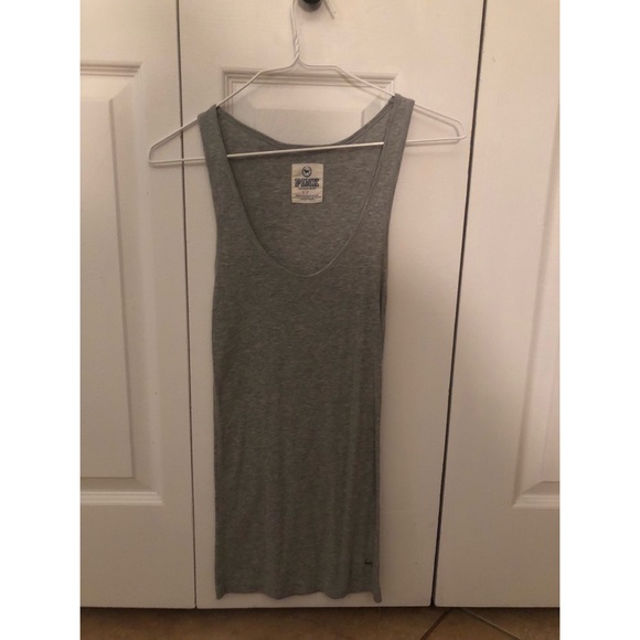 PINK Victoria's Secret Tops - Gray Tank Top